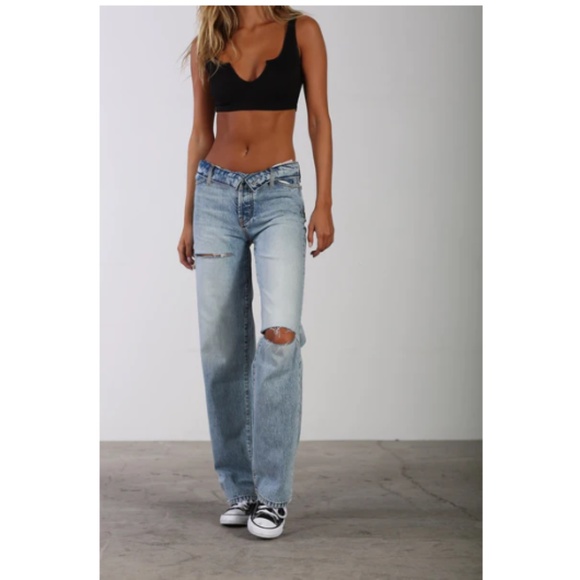 REVICE Denim - REVICE Mixtape 2000'S Fold Down Waistband Jeans Size 31